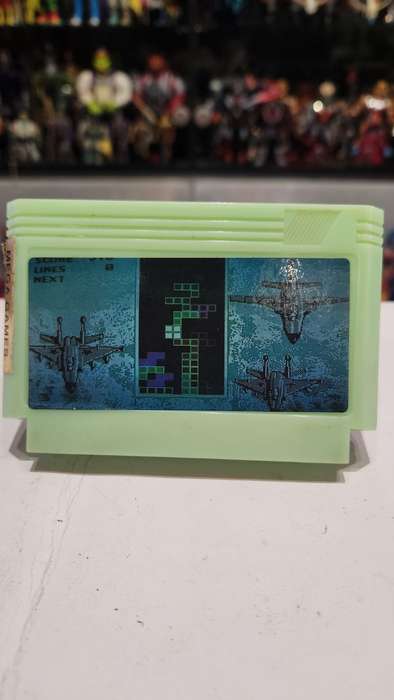 Vintage Tv Game Cartridge Famicom Tetris