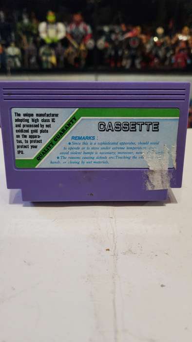 Vintage Tv Game Cartridge Famicom 9 in 1