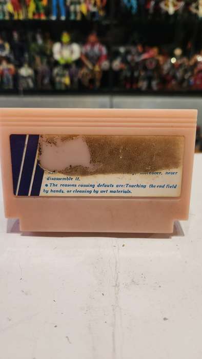 Vintage Tv Game Cartridge Famicom The Simpsons Bart vs The World