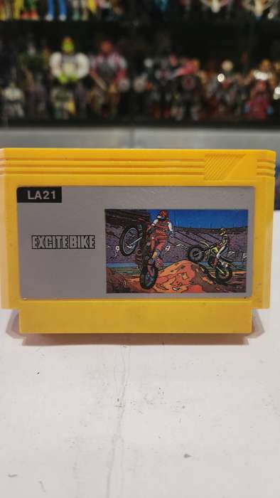 Vintage Tv Game Cartridge Famicom Excite Bike