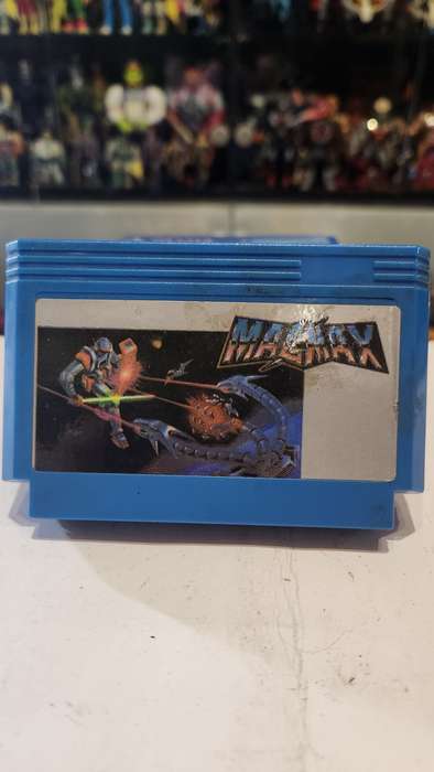 Vintage Tv Game Cartridge Famicom Magmax