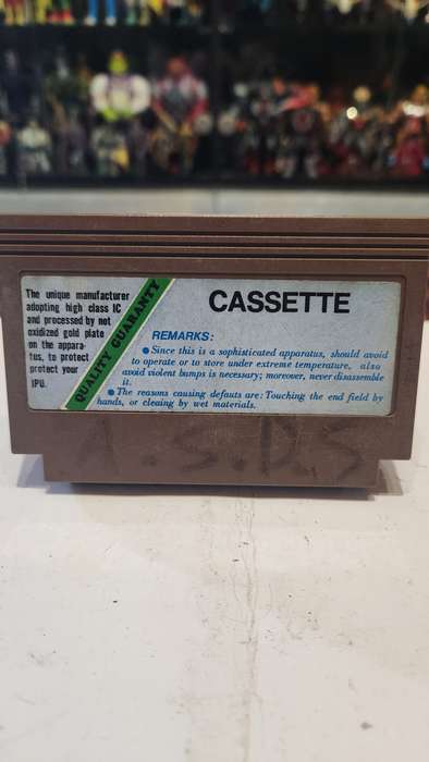 Vintage Tv Game Cartridge Famicom Excite Bike