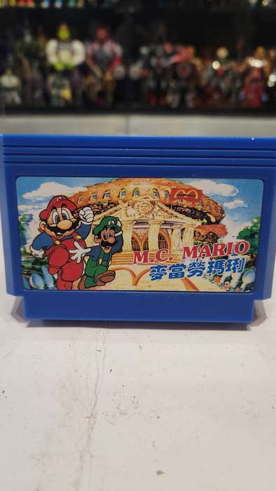 Vintage Tv Game Cartridge Famicom M.C.Mario McDonald Land