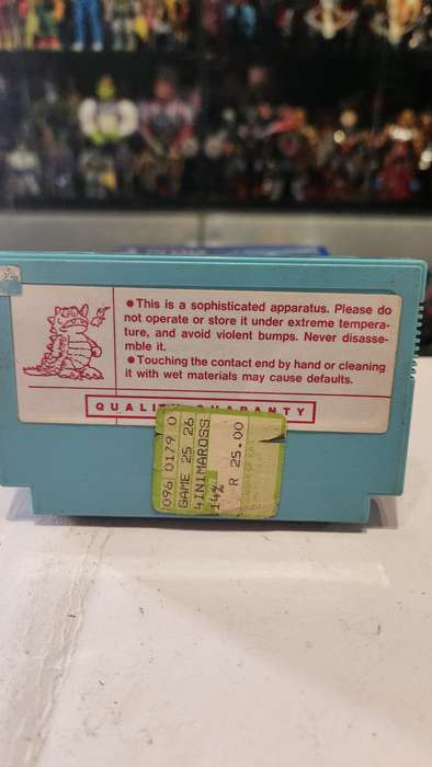 Vintage Tv Game Cartridge Famicom 4 in 1