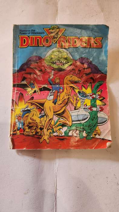 Dino Riders 1987 Mini Comic Vintage Figure