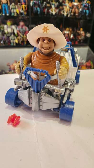 BraveStarr 1986 Complete Deputy Fuzz With Prairie Rocket Vintage Figure 25