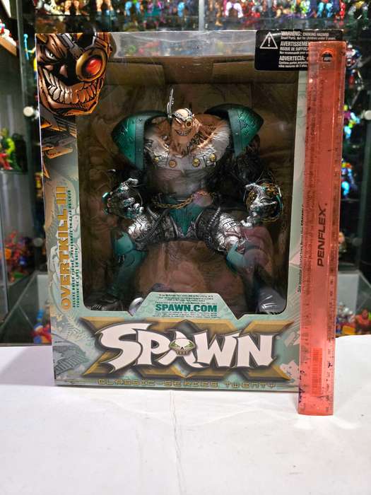 Moc 2001 Mcfarlane Spawn Overtkill 3 Deluxe Box Set