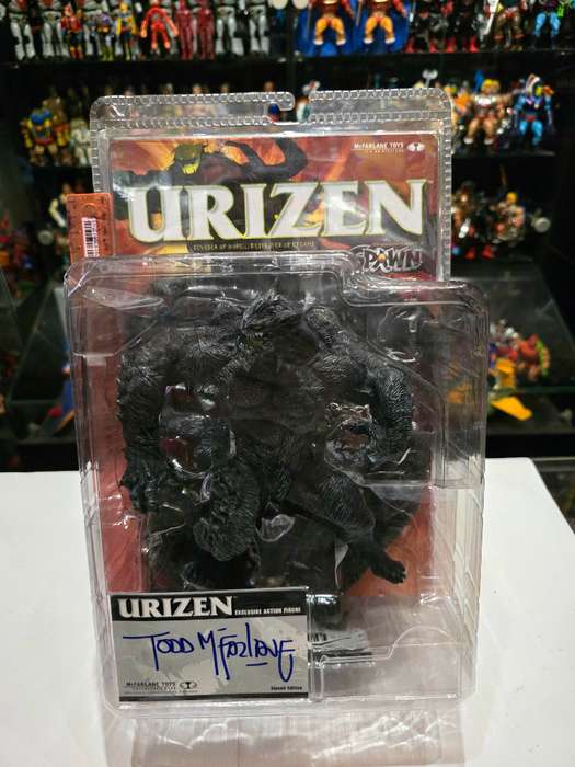 Moc 2003 Mcfarlane Spawn Urizen Collectors Club Exclusive Signed By Todd Mcfarlane