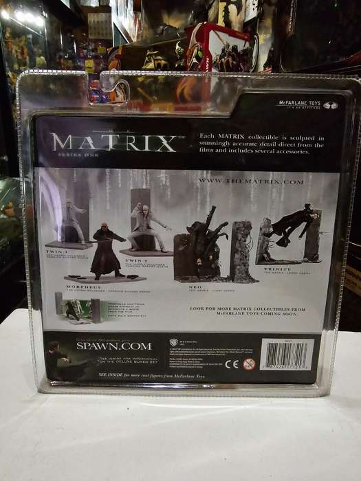 Moc 2003 Mcfarlane The Matrix Neo Lobby Scene