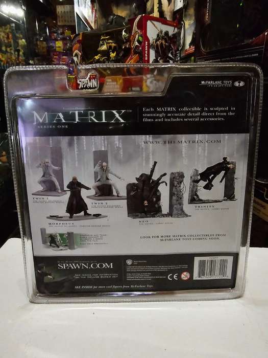 Moc 2003 Mcfarlane The Matrix Trinity Lobby Scene