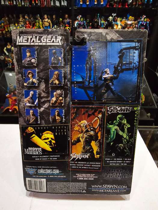 Moc 1999 Mcfarlane Metal Gear Solid Vulcan Raven