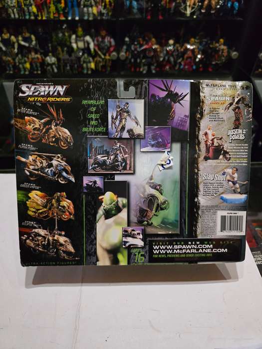 Moc 1999 Mcfarlane Spawn Nitro Riders Eclipse 5000