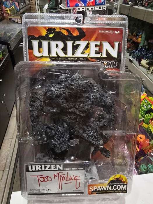 Moc 2003 Mcfarlane Spawn Urizen Collectors Club Exclusive Signed By Todd Mcfarlane