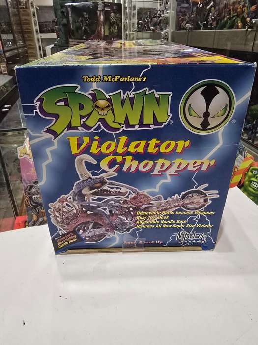 Moc 1995 Mcfarlane Spawn Violator Chopper Includes Super Size Violator Figure