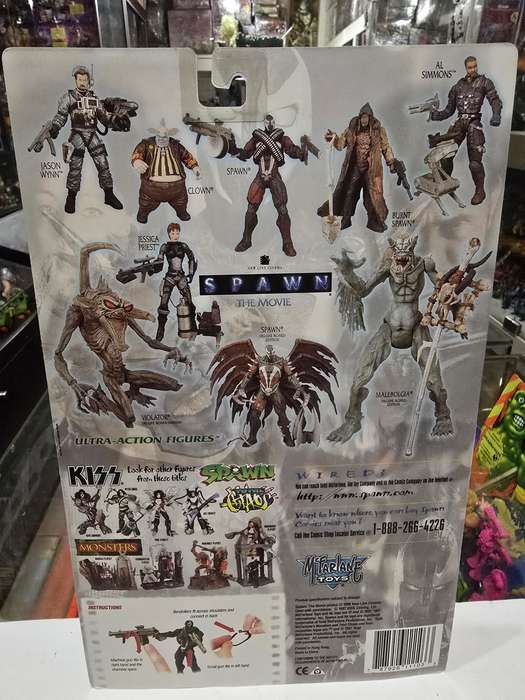 Moc 1997 McFarlane Spawn The Movie Spiked Spawn