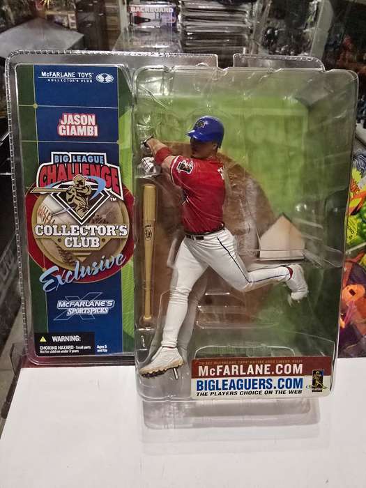 Moc 2002 Mcfarlane Mlb Jason Giambi Collectors Club Exclusive