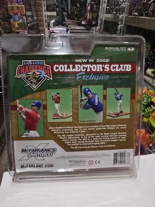 Moc 2002 Mcfarlane Mlb Jason Giambi Collectors Club Exclusive