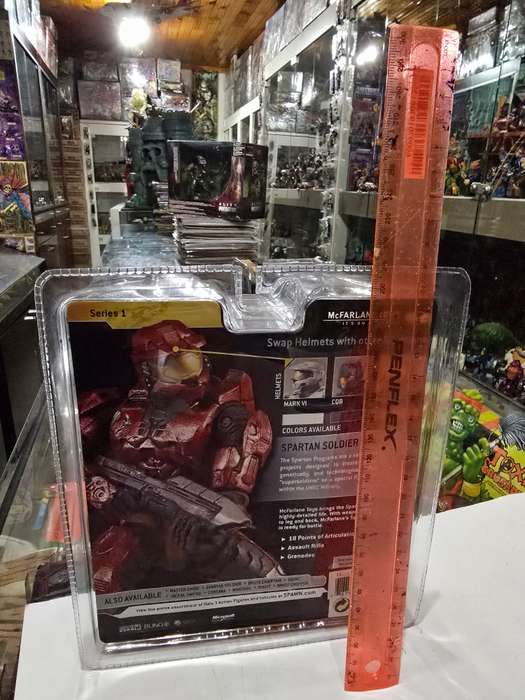 Moc 2008 Mcfarlane Halo 3 Spartan Soldier Mark VI