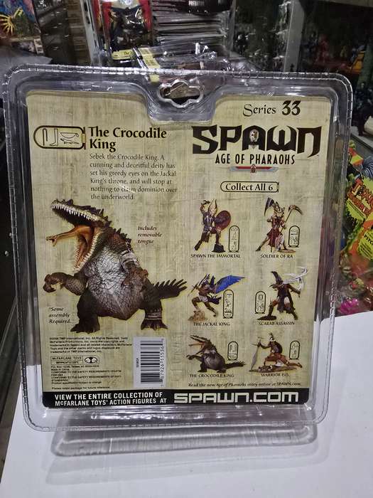 Moc 2008 Mcfarlane Spawn The Crocodile King Series 33