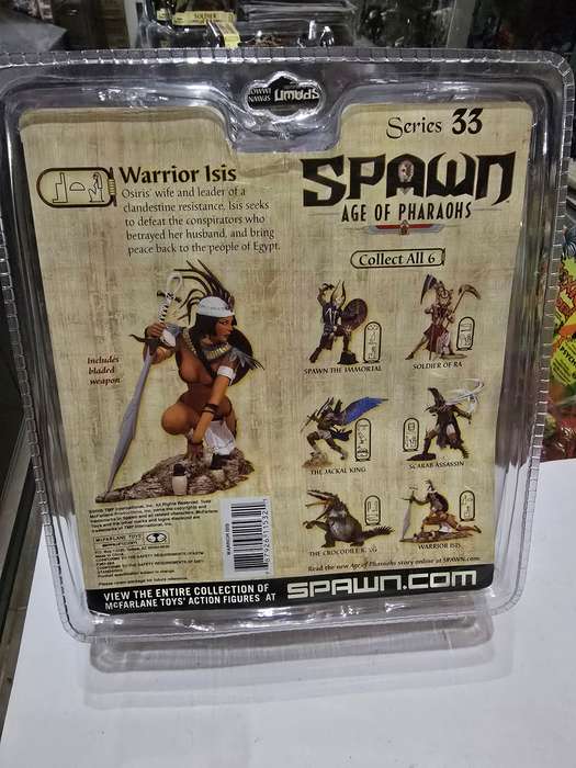 Moc 2008 Mcfarlane Spawn Warrior Isis