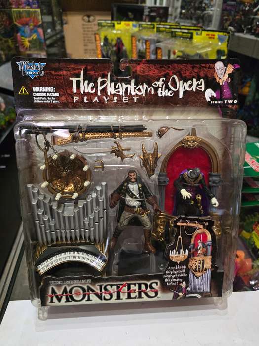 Moc 1998 Mcfarlane Monsters The Phantom Of The Opera Playset