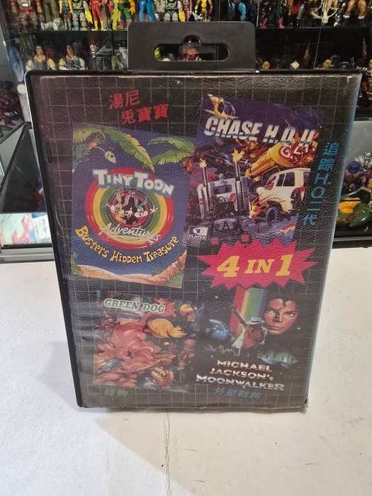 Sega Mega Drive 4 In 1 Bootleg