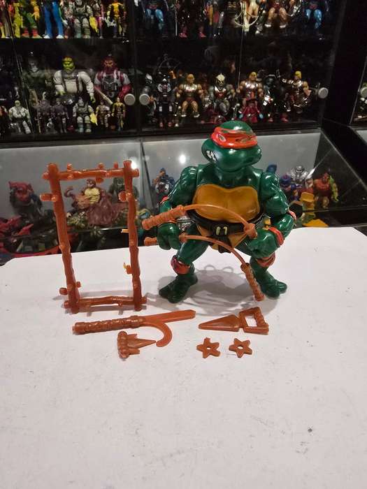 1988 Complete Michaelangelo Vintage Figure Teenage Mutant Ninja Turtles 44