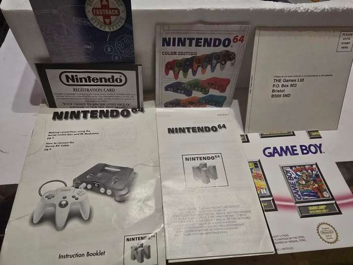 Boxed Nintendo 64 Console
