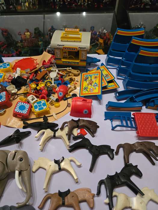 1977 Vintage Playmobil Circus Blue Version
