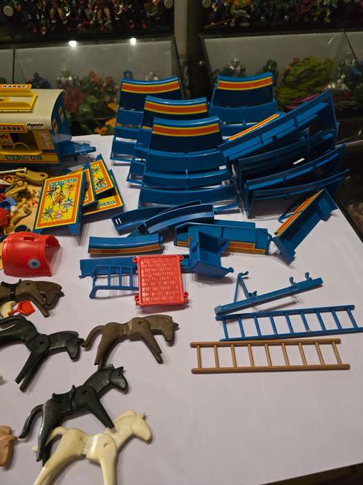 1977 Vintage Playmobil Circus Blue Version