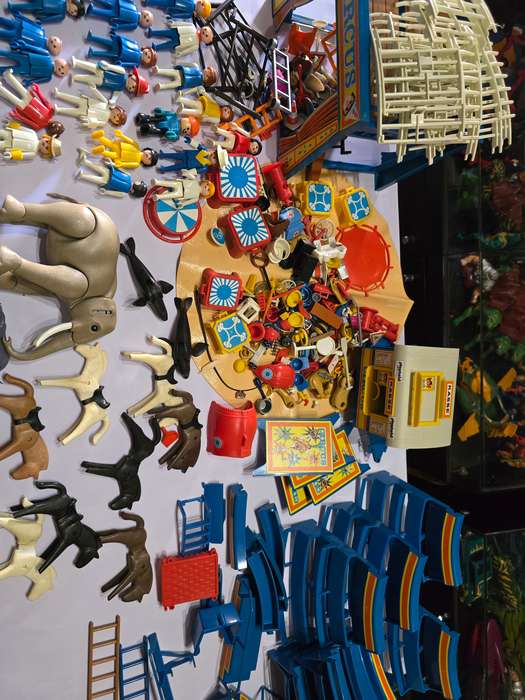 1977 Vintage Playmobil Circus Blue Version