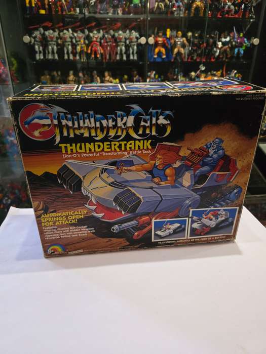 Thundercats 1985 Complete Thundertank With Box Vintage Figure
