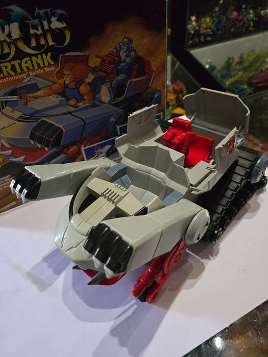 Thundercats 1985 Complete Thundertank With Box Vintage Figure