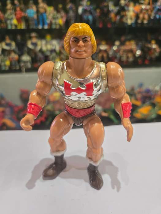 1986 Rare Flying Fist He-Man of He-Man Masters of the Universe 82 (MOTU) Vintage Figure