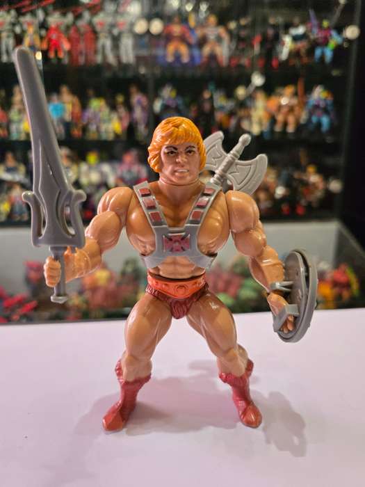 1981 Complete He-Man of He-Man Masters of the Universe 91 (MOTU) Vintage Figure