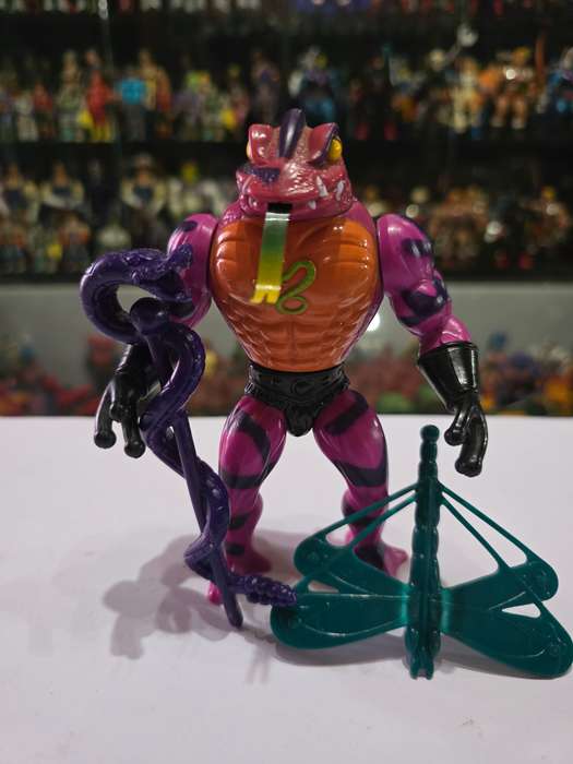 1986 Complete Tung Lashor of He-Man-Masters of the Universe 91 (MOTU) Vintage Figure