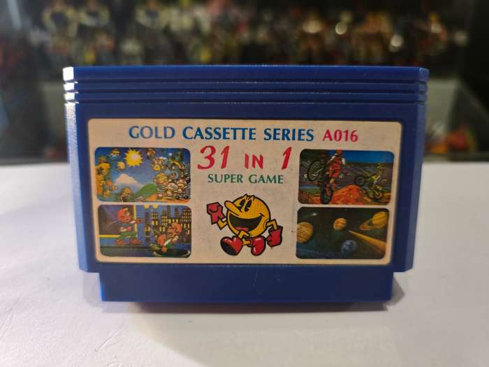 Vintage Tv Game Cartridge Famicom 31 in 1
