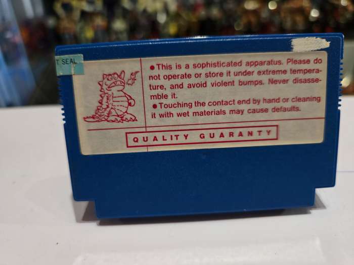 Vintage Tv Game Cartridge Famicom Zippy Race