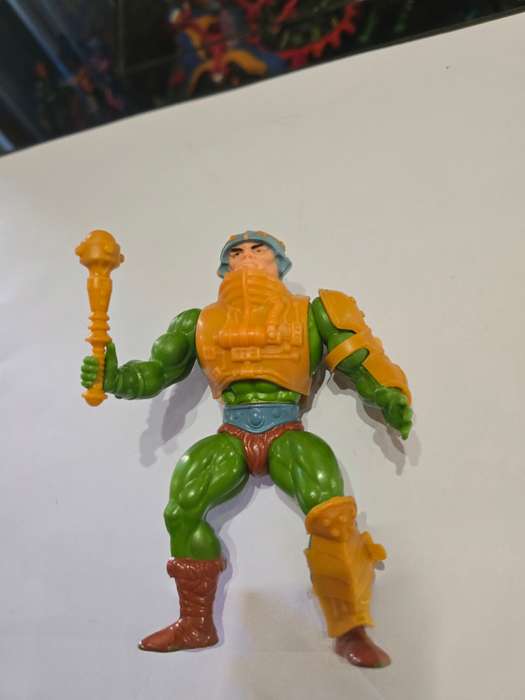 1982 Complete Man-At-Arms of He-Man-Masters of the Universe 48 (MOTU) Vintage Figure