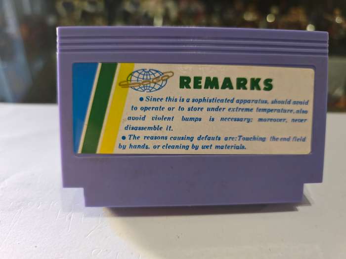 Vintage Tv Game Cartridge Famicom Puzslot