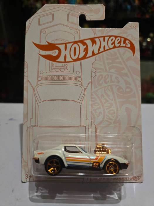 Moc HotWheels 68 Corvette Gas Monkey