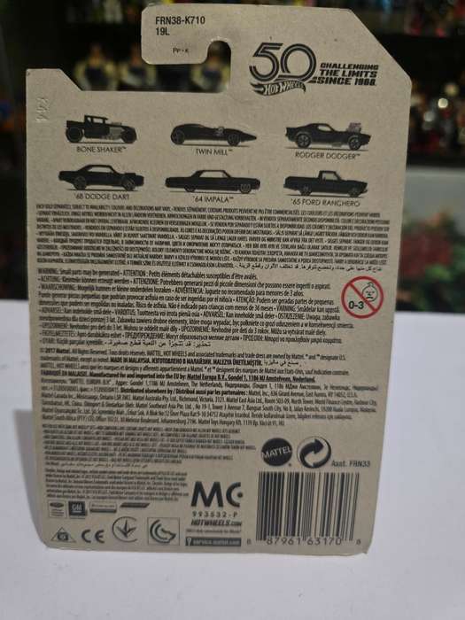 Moc HotWheels 64 Impala 50th Anniversary