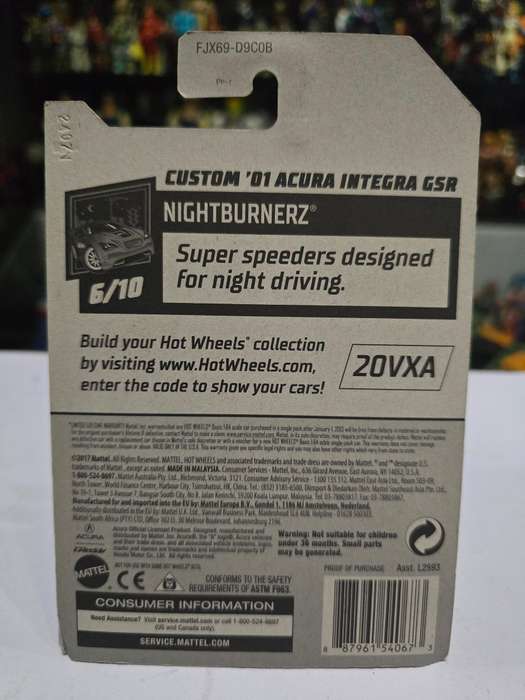 Moc HotWheels Custom 01 Acura Integra GSR