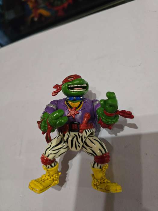 1991 Heavy Metal Raph Vintage Figure Teenage Mutant Ninja Turtles #33