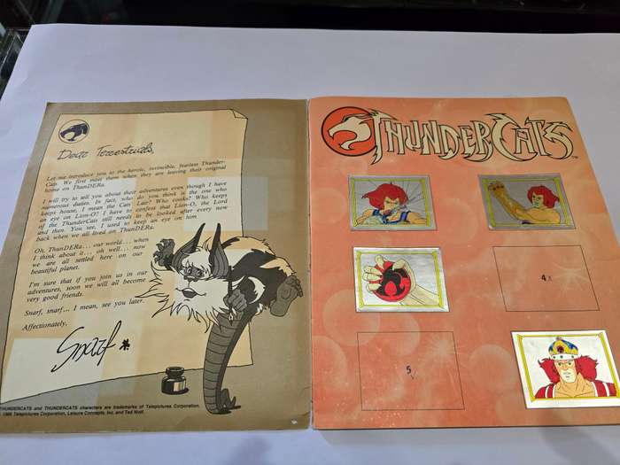 1986 Thundercats Panini Sticker Album 91/264 STICKERS PRESENT Vintage Figure