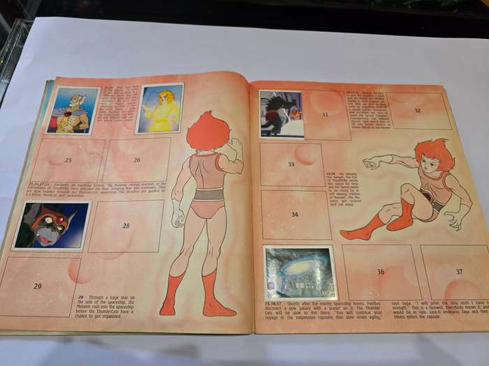 1986 Thundercats Panini Sticker Album 91/264 STICKERS PRESENT Vintage Figure