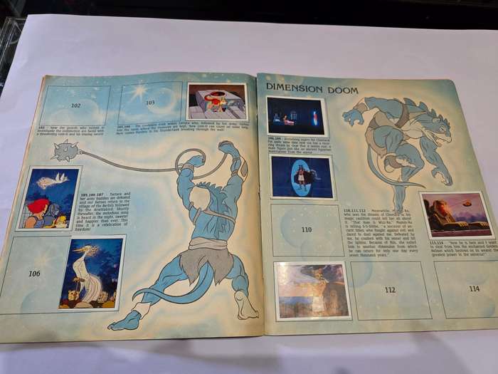 1986 Thundercats Panini Sticker Album 91/264 STICKERS PRESENT Vintage Figure