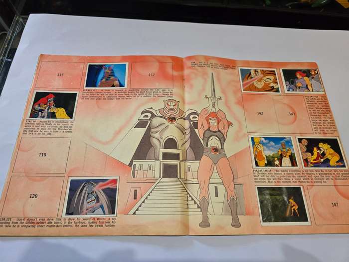 1986 Thundercats Panini Sticker Album 91/264 STICKERS PRESENT Vintage Figure