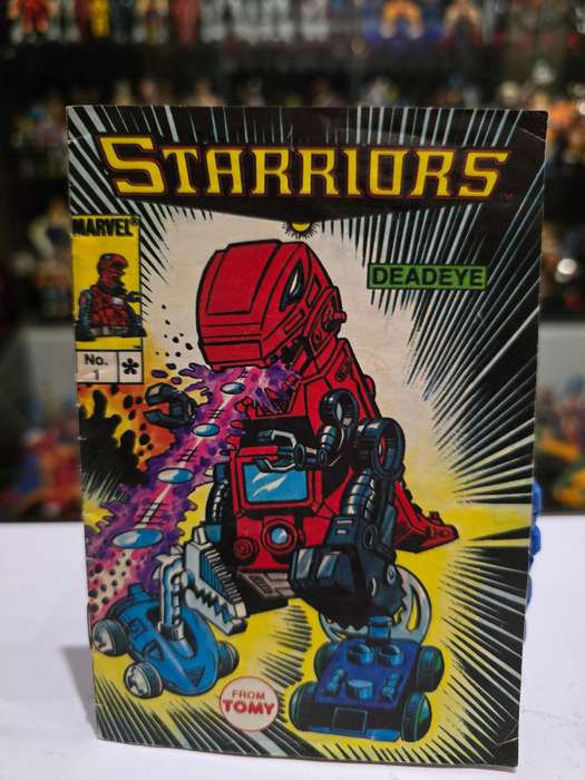 1984 Starriors Deadeye Mini Comic