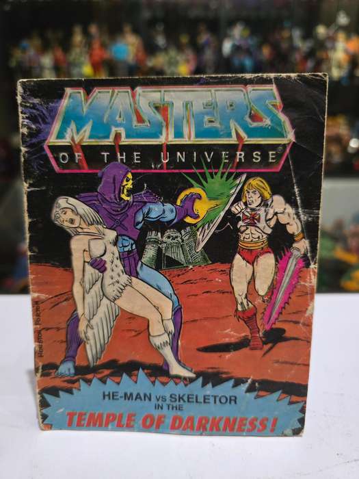 1983 Mini Comic Temple of Darkness of He-Man-Masters of the Universe (MOTU)